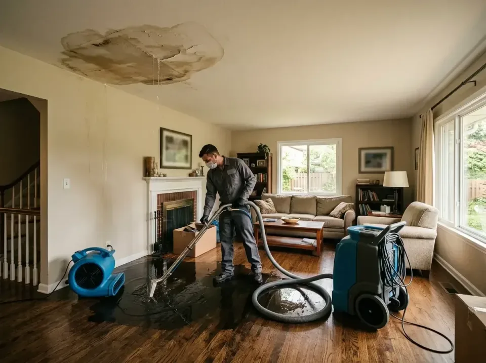 attic-pipe-burst-ceiling-drip-008 — frequently asked questions, Water Damage Restoration & Carpet Care in Carolina Forest, SC